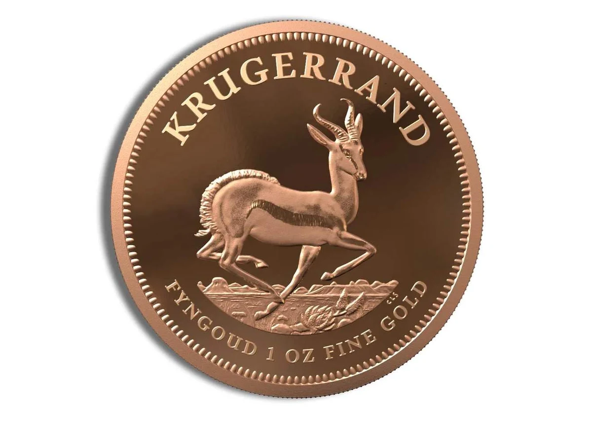 South African Gold Krugerrand one ounce coin