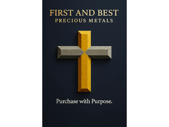 First and Best Precious Metals, purchase with purpose