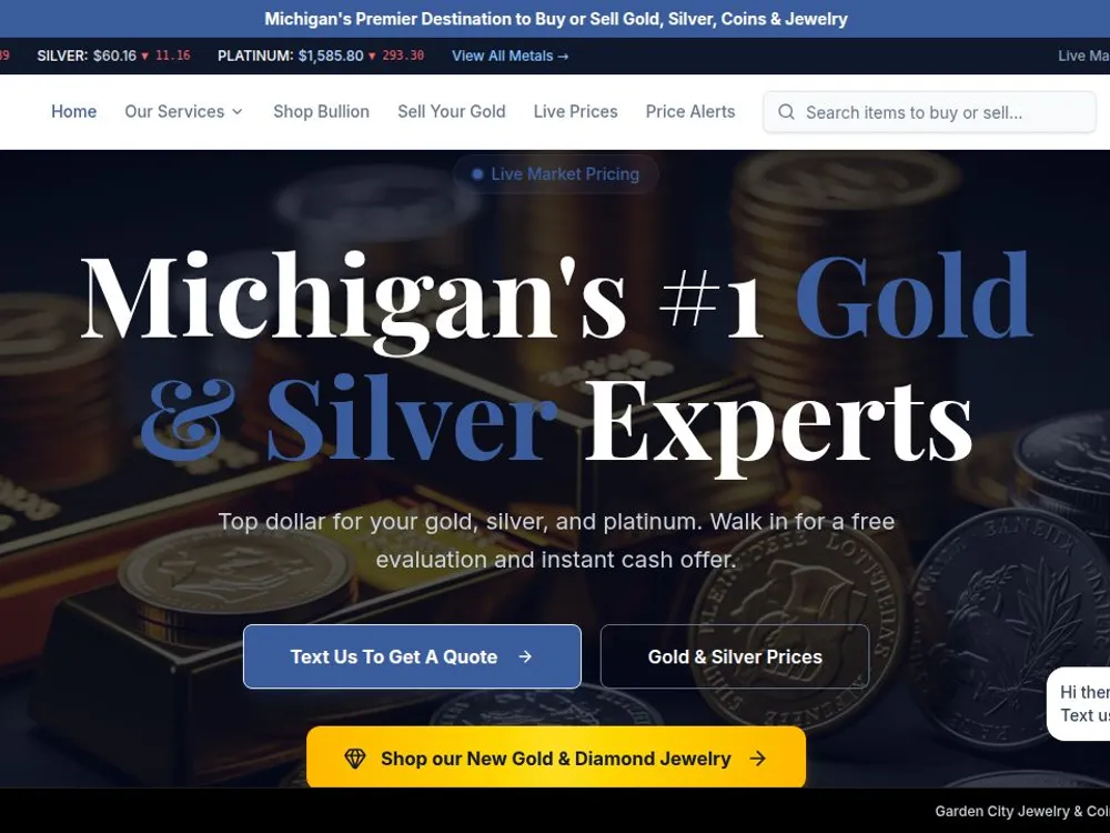 Garden City Jewelry & Coin — Garden City, Michigan